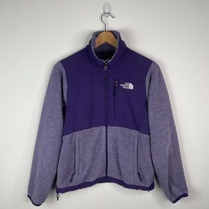 Vintage The North Face Retro Denali Fleece Jacket Womens Size XS Purple Full Zip